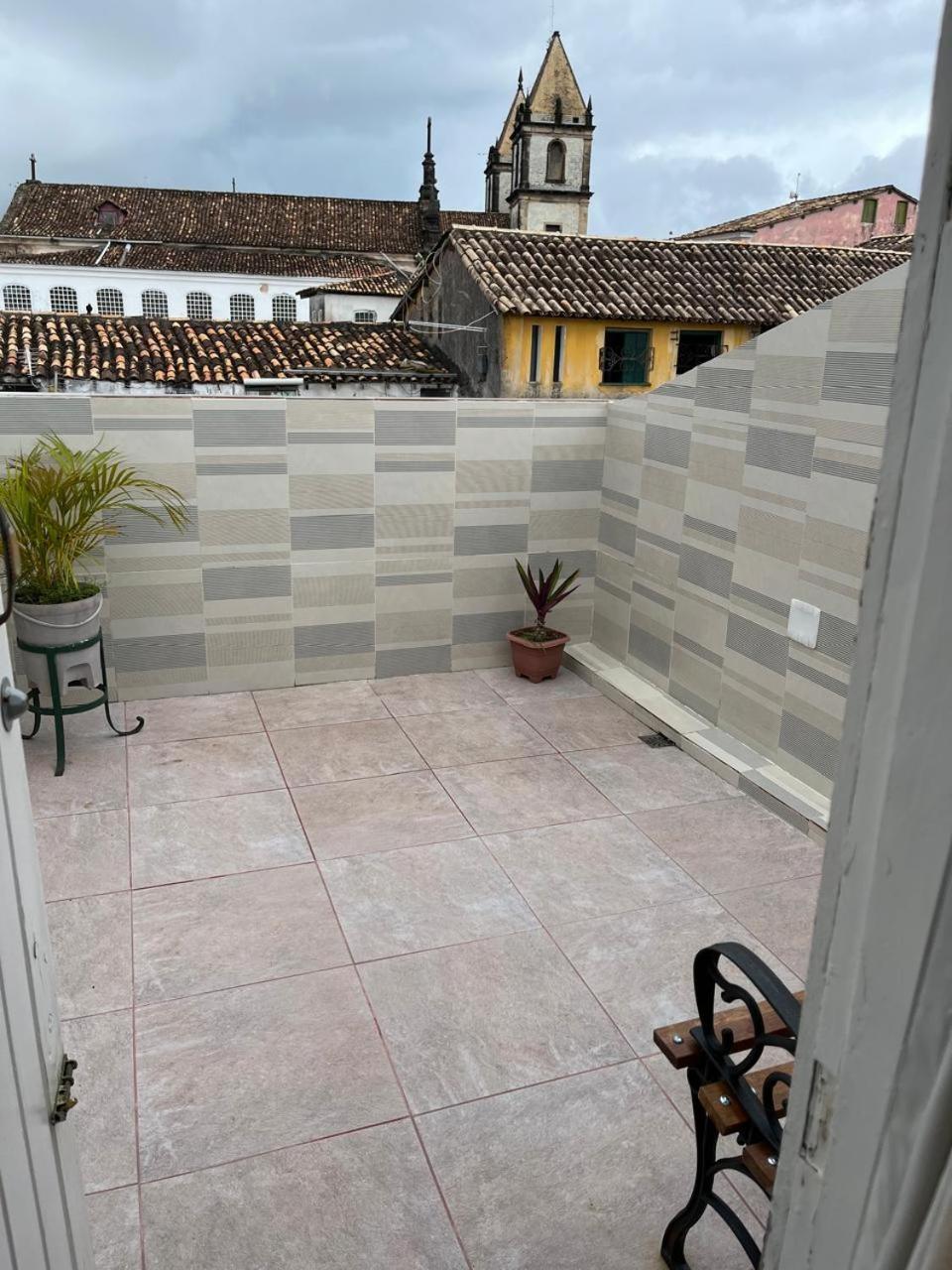 Apto Com Arte No Pelourinho 萨尔瓦多 外观 照片